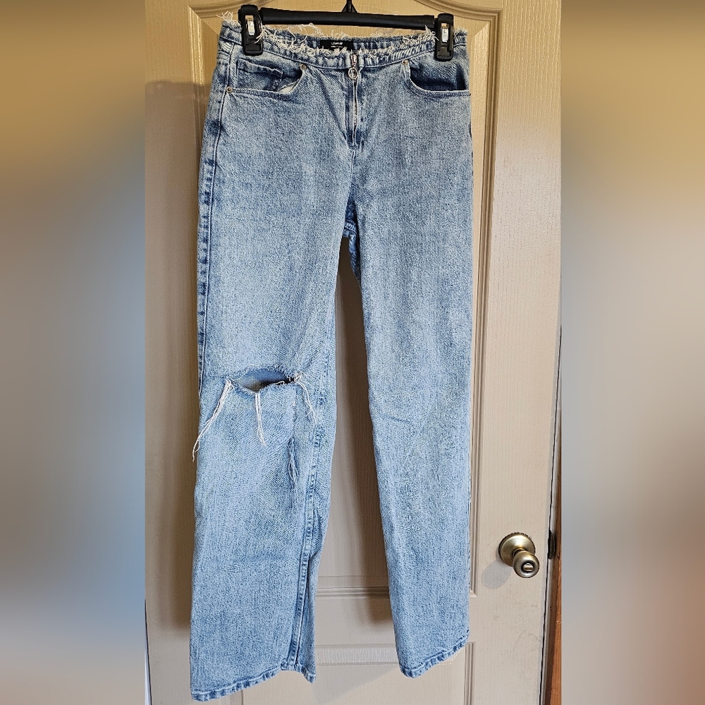 Abercrombie & Fitch Social Tourist Low Rise Size 0R Blue Jeans